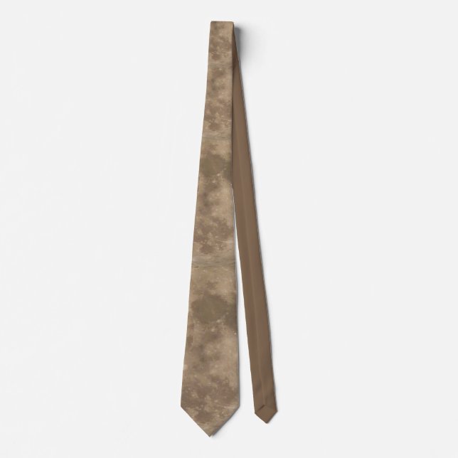 Moon Krawatte Vollmond Neckties Super Moon Geschen (Vorderseite)