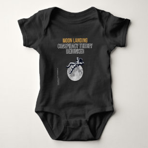Moon Landing Conspiracy Theory Baby Strampler