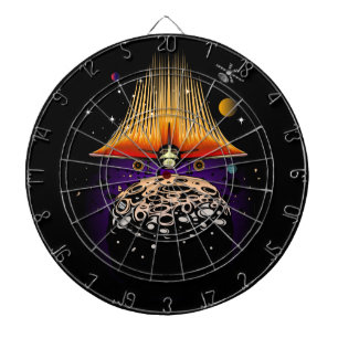 Moon Landing Dartscheibe