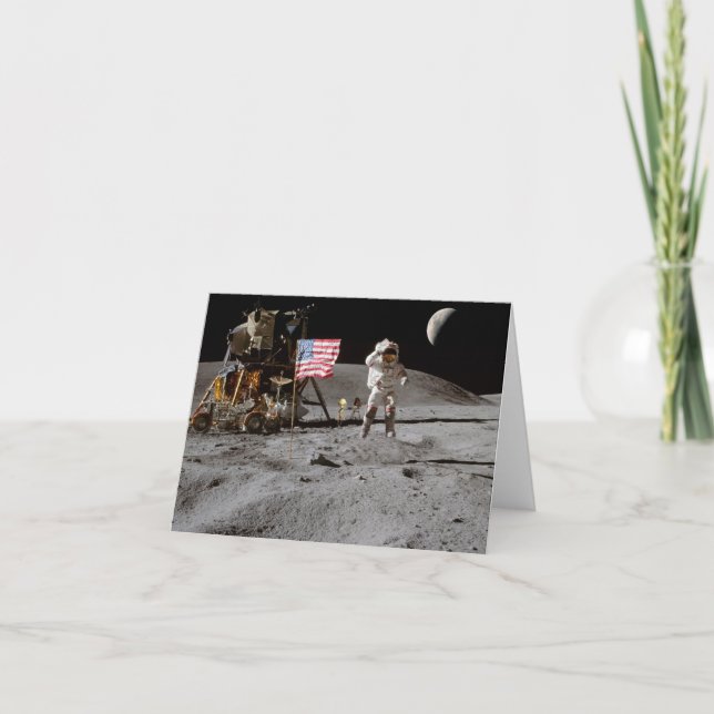Moon Landing oder ist es? Karte (Vorderseite)
