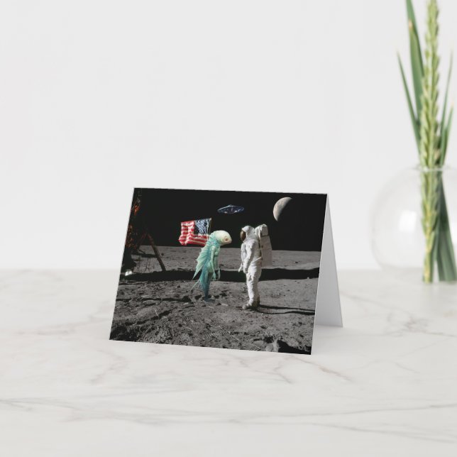 Moon Landing oder ist es? Karte (Vorderseite)