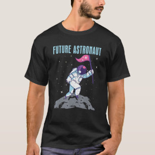 Moon Landing Space Travel Astronomie Zukunft T-Shirt