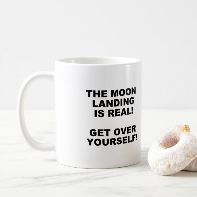 Moon Landing Tasse (Mit Donut)