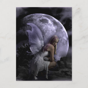 Moon Light Fairy Postkarte