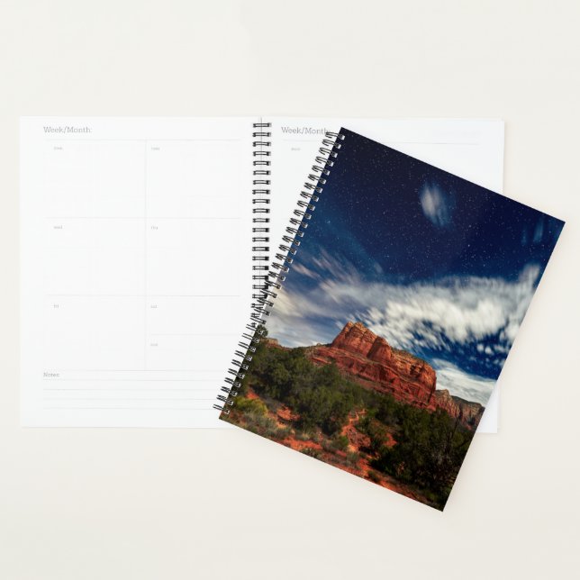 Moon Light über Sedona, Arizona Planer (Anzeige)