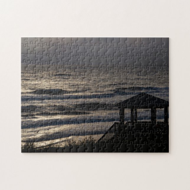Moon Lit Waves OBX Puzzle (Horizontal)