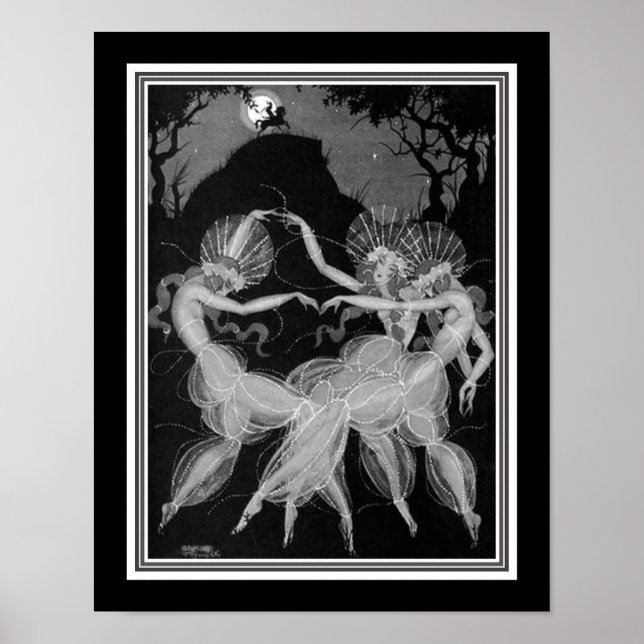 "Moon Madness" Art Deco Print ca. 1922 Poster (Vorne)