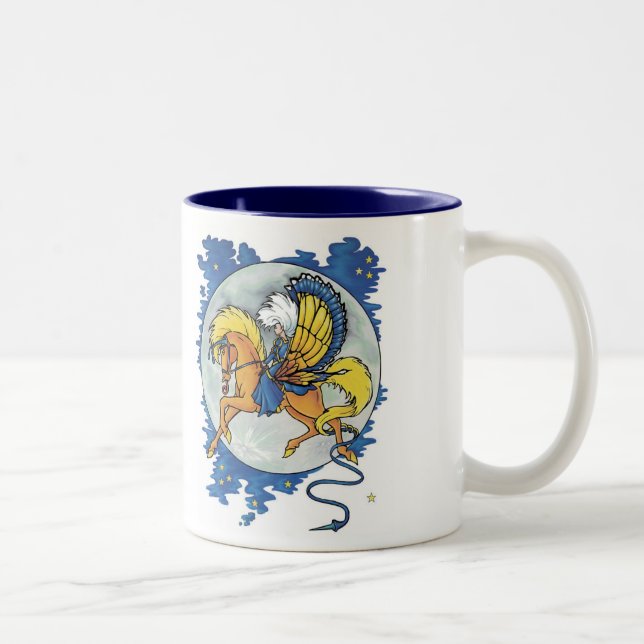 Moon Magic Zweifarbige Tasse (Rechts)