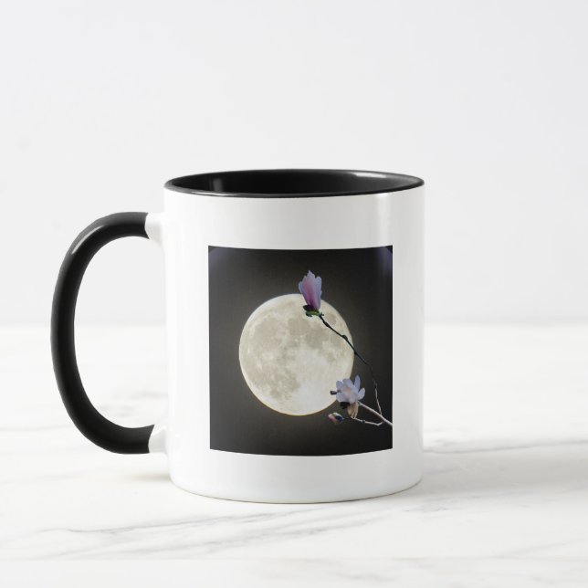 Moon & Magnolia Tasse (Links)
