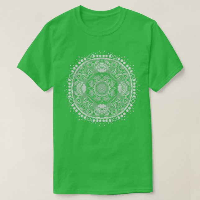 Moon Mandala3 T-Shirt (Design vorne)