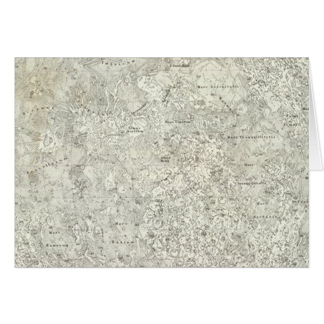 Moon Map (Vorderseite (Horizontal))