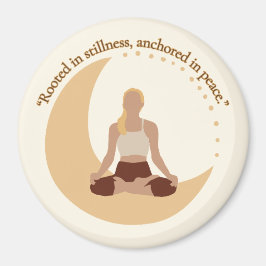 Moon Meditation – Celestial Wellness  Magnet