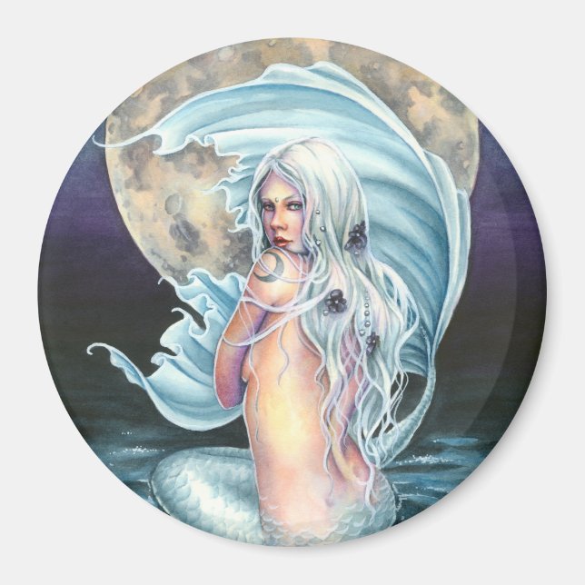 Moon Mermaid Giant Magnet (Vorne)