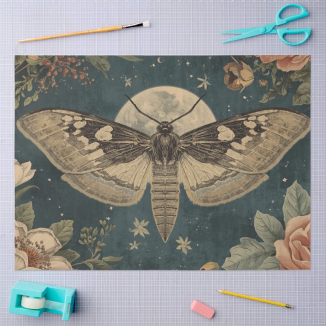 Moon Moth Botanicals Apothecary Seidenpapier (Basteln)