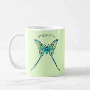 Moon Moth Magie - Schmetterling Lover Art Kaffeetasse