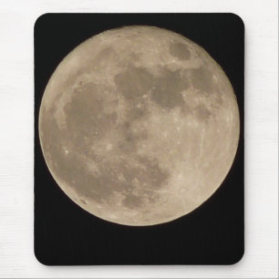 Moon Mousepad Astrologie Vollmond Computergeschenk