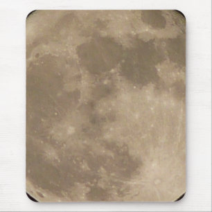 Moon Mousepad Astrologie Vollmond Computergeschenk