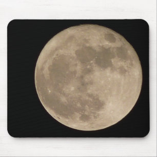 Moon Mousepad Astrologie Vollmond Computergeschenk