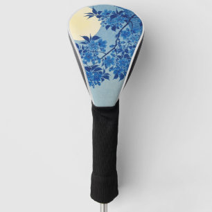 Moon Night Abend Tree Blue Moonlit Golf Headcover