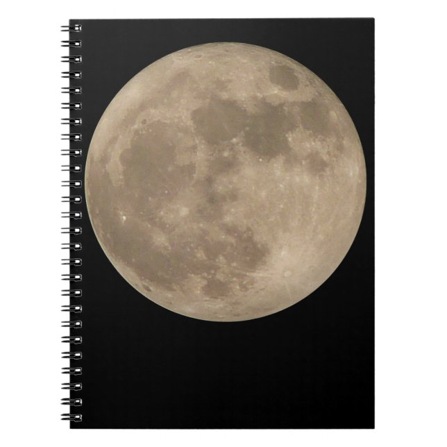 Moon Notebook Full Moon Journal Bücher Geschenke (Vorderseite)