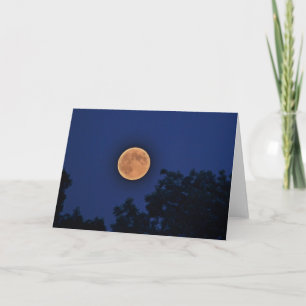 Moon Notecard Karte