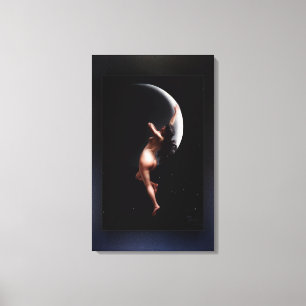 Moon Nymph von Luis Ricardo Falero Leinwanddruck