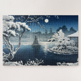 Moon Over Hibiya Park by Tsuchiya Koitsu Puzzle