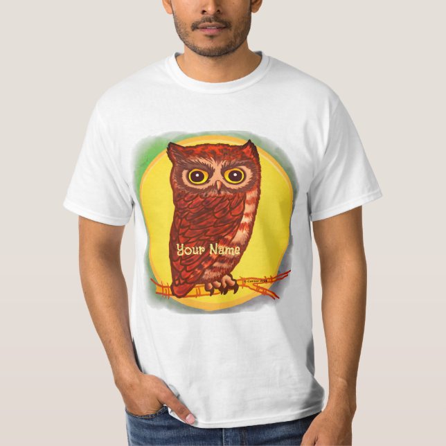 Moon Owl T - Shirt (Vorderseite)
