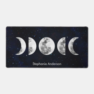 Moon Phases Astrologie Yoga Holistic Healer Name Schreibtischunterlage