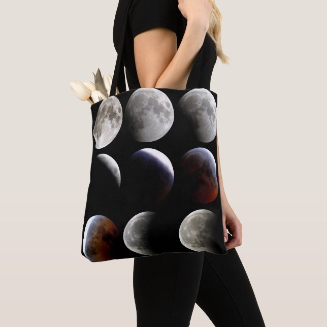 Moon Phases Pagan Wiccan Ritual Altar Tote Bag (Von Nahem)