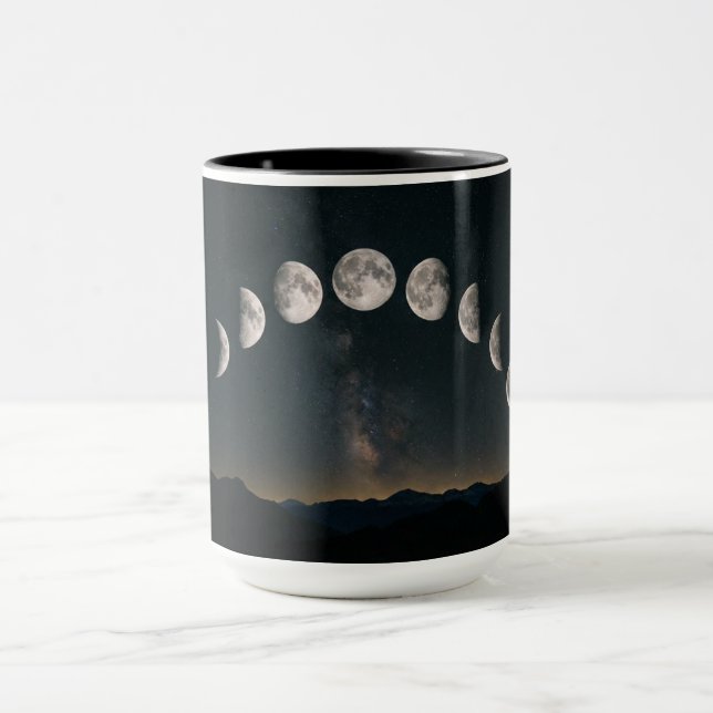 Moon Phases Tasse (Zentrum)