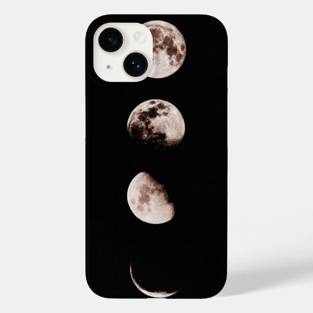 Moon Phases Wall Art – Celestial Home Decor Case-Mate iPhone Hülle (Rückseite)