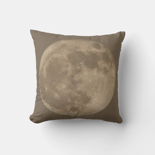 Moon Pillow Vollmond Kissen Mondschein Geschenke (Vorderseite)