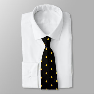 Moon Polka Dots Halloween Krawatte