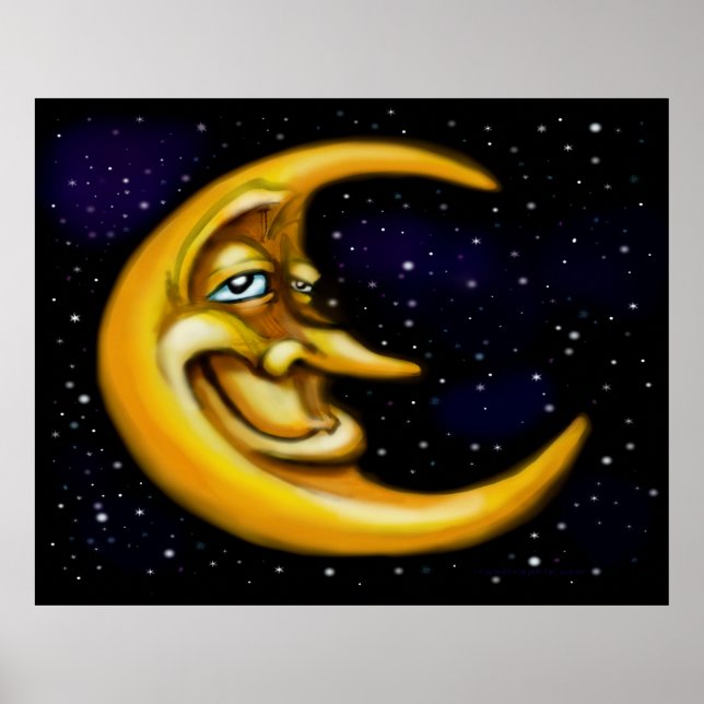 Moon Poster (Vorne)