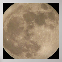 Moon Poster Astronomie Lunar Vollmond Poster