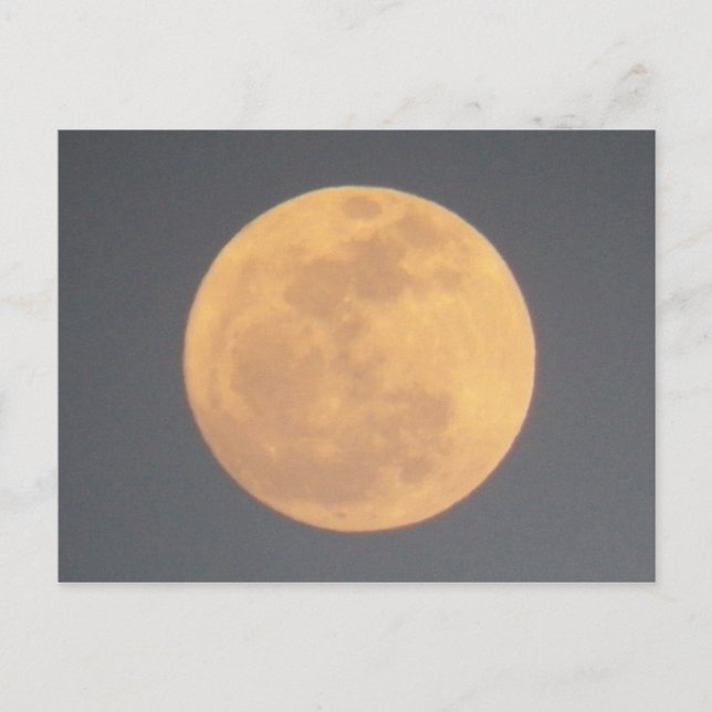Moon Postkarte (Vorderseite)