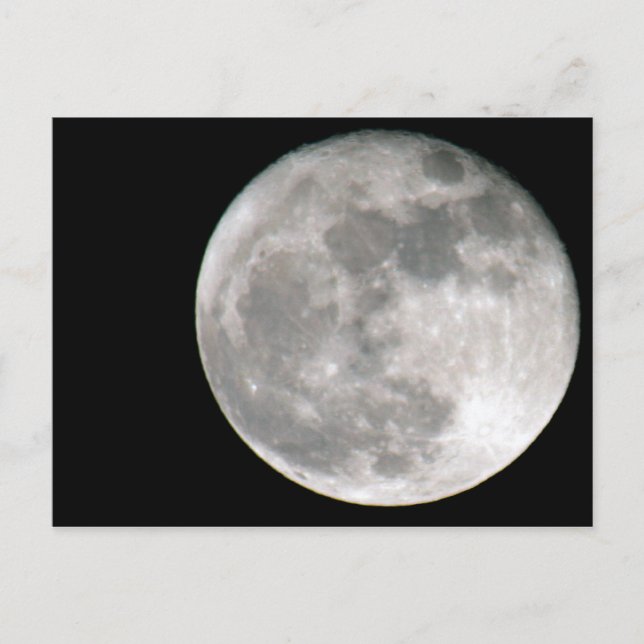 Moon Postkarte (Vorderseite)