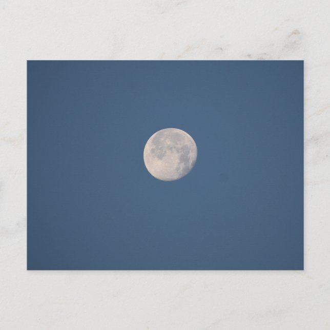 Moon Postkarte (Vorderseite)