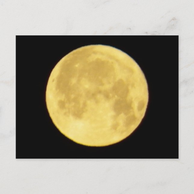 Moon Postkarte (Vorderseite)