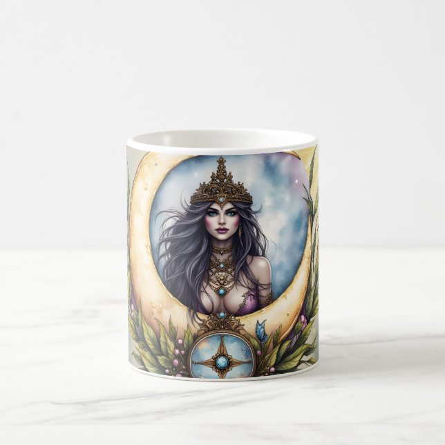 Moon Priestess – Keeper of the Celestial Balance.  Kaffeetasse (Mittel)