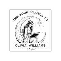 Moon Princess Crescent Moon Reading Ex Libris