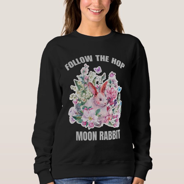 Moon Rabbit Sweatshirt (Vorderseite)
