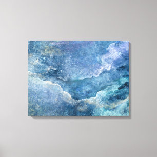 Moon River and Me Leinwand Wrap