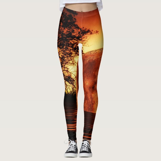 Moon River Falling Leggings (Vorderseite)