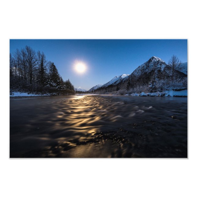Moon River Fotodruck (Vorne)