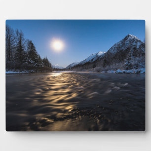 Moon River Fotoplatte