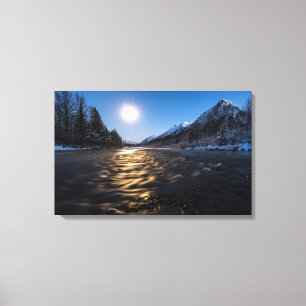 Moon River Leinwanddruck
