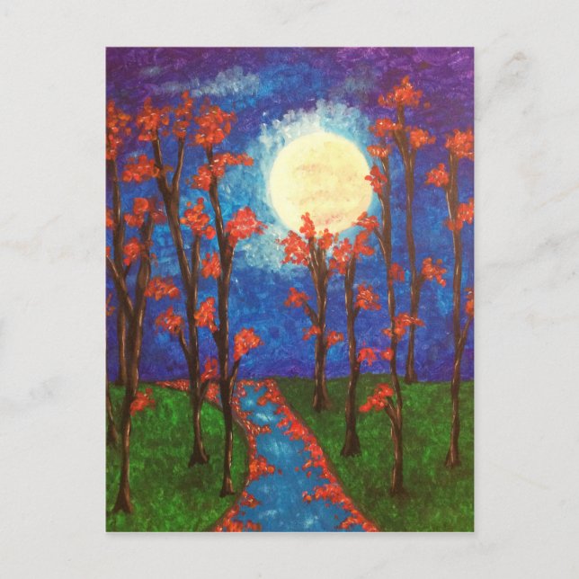 Moon & River Scripture Postkarte (Vorderseite)