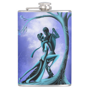 Moon Romantic Dancer erwachen Flachmann